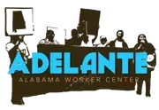 Logo de Adelante Alabama Worker Center