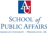 Logo de American University, School of Public Affairs