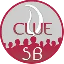 Logo de CLUE (Clergy & Laity United for Economic Justice) Santa Barbara