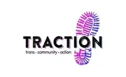 Logo of TRACTION   trans | community | action