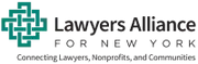 Logo de Lawyers Alliance for New York