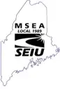 Logo of Maine Service Employees Association, SEIU Local 1989