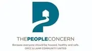 Logo of The People Concern - OPCC & Lamp Community United