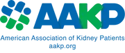 Logo of American Association of Kidney Patients