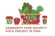 Logo de Community Food Security VISTA Project in Iowa