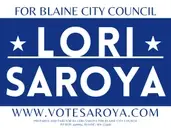 Logo of Lori Saroya for Blaine City Council