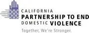Logo of California Partnership to End Domestic Violence