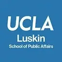 Logo of UCLA Luskin School of Public Affairs: MPP, MSW, MURP