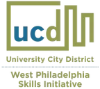Logo of University City District, West Philadelphia Skills Initiative