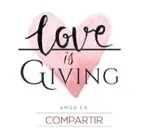 Logo de LOVE IS GIVING.EC