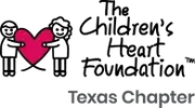 Logo of The Children's Heart Foundation Texas chapter