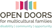 Logo of Open Doors for Multicultural Families