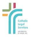 Logo of Catholic Legal Services, ADOM.