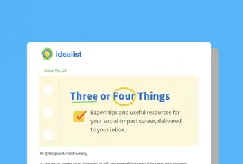 Three or Four Things Newsletter