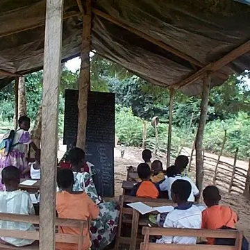 Providing much needed education for children in the village of Kramokrom In Ghana