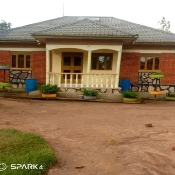 The volunteer/interns house in Kiwugo Mukono