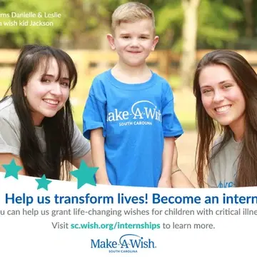 Become an intern with Make-A-Wish South Carolina
