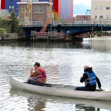 Canoeing Gowanus Canal