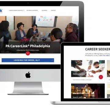 Website Design, Development, and Digital Strategy for PA CareerLink Philadelphia