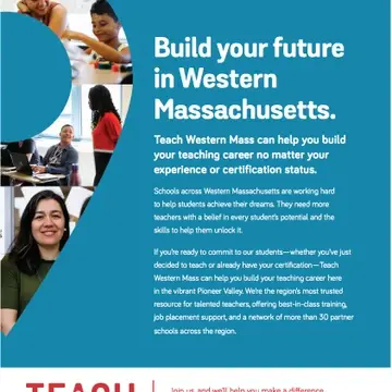 Teach Western Mass - Build Your Future 1