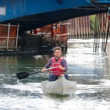 Canoeing Gowanus Canal
