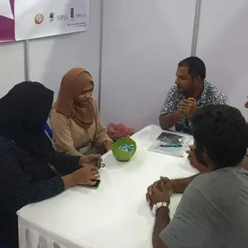 Meeting with Huvadhoo Women’s Association where both sides discussed the effective cooperations and partnerships on proportion of women’s right and empowering women