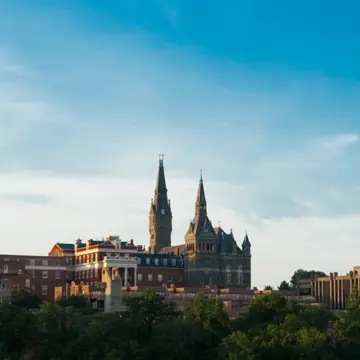 Georgetown University - view from afar