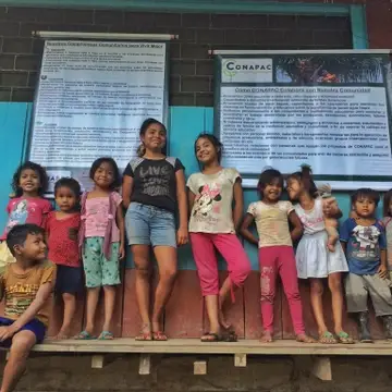 Kids in a rural community in Loreto, Peru
