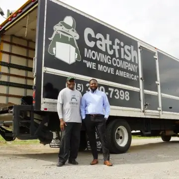 Photo of Pathway Lending client Catfish Moving Co Nashville, Tennessee