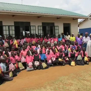 Keeping Girls in School - Sanitary Pad Kit Distribution
