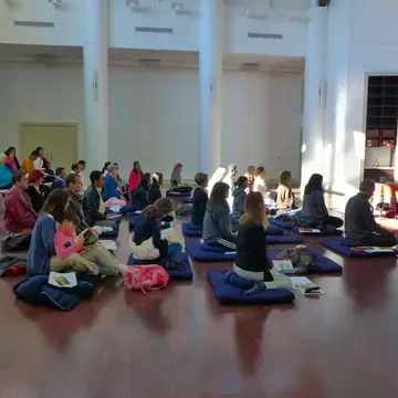 Meditation Retreat in Milarepa Hall