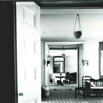 Photo of Wyck interior from 1905