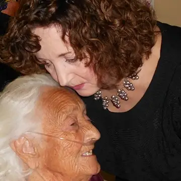 A kind word and gentle touch can bring peace to a hospice patient