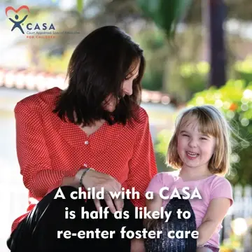 A child with a CASA