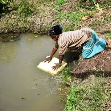 Current source of water in Rural Areas