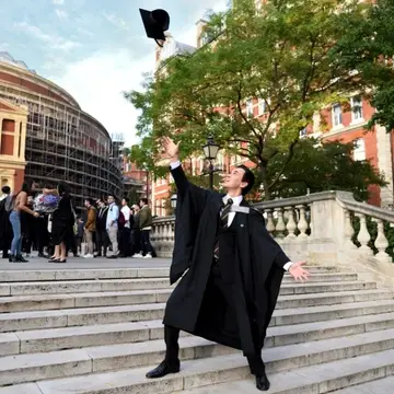 Graduate at the Royal Albert Hall