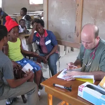 Zion mobile clinic in Haiti