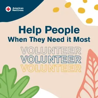 When a disaster occurs,  Volunteer as a Feeding Serving Associate with the American Red Cross