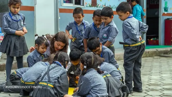 Teaching Experience and Child Development Volunteering Work in Nepali Schools