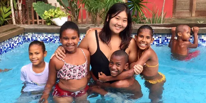 Basic Swimming Lessons to Children in Itacaré - Brazil's best kept secret town