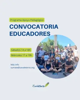 Educadorxs para Programa de Apoyo Pedagógico en Villa 21-24/Zavaleta