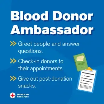 Immediate need for Blood Donor Ambassador volunteers in Tompkins County!