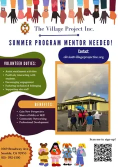 Summer Program Mentor!