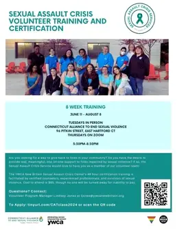 Train and Volunteer to be a State Certified Sexual Assault Crisis Counselor!