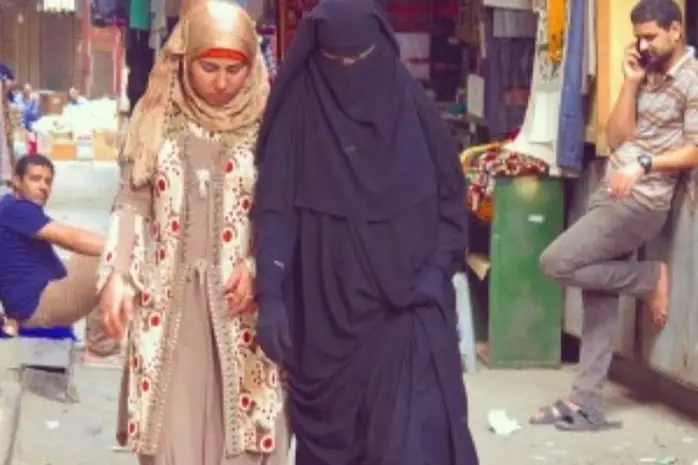 Mujeres musulmanas, en las calles de Egipto