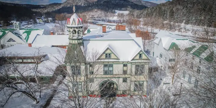 Vermont Law Campus Winter