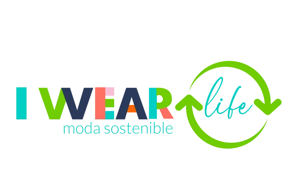The "I Wear Life Moda Sostenible" logo.