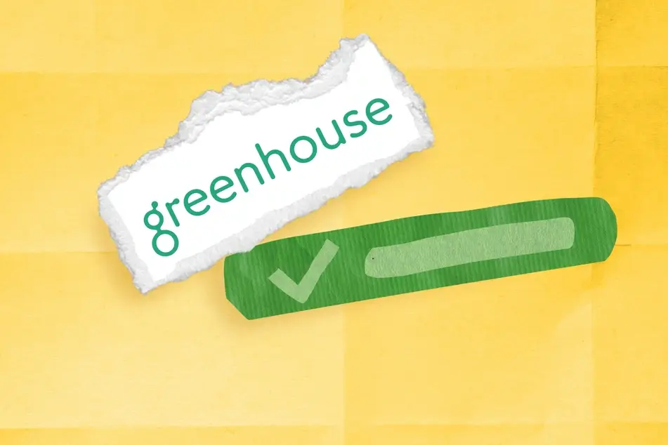 An illustration of the greenhouse logo.