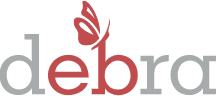 Logo of DEBRA of America (Dystrophic Epidermolysis Bullosa Research Association of America)