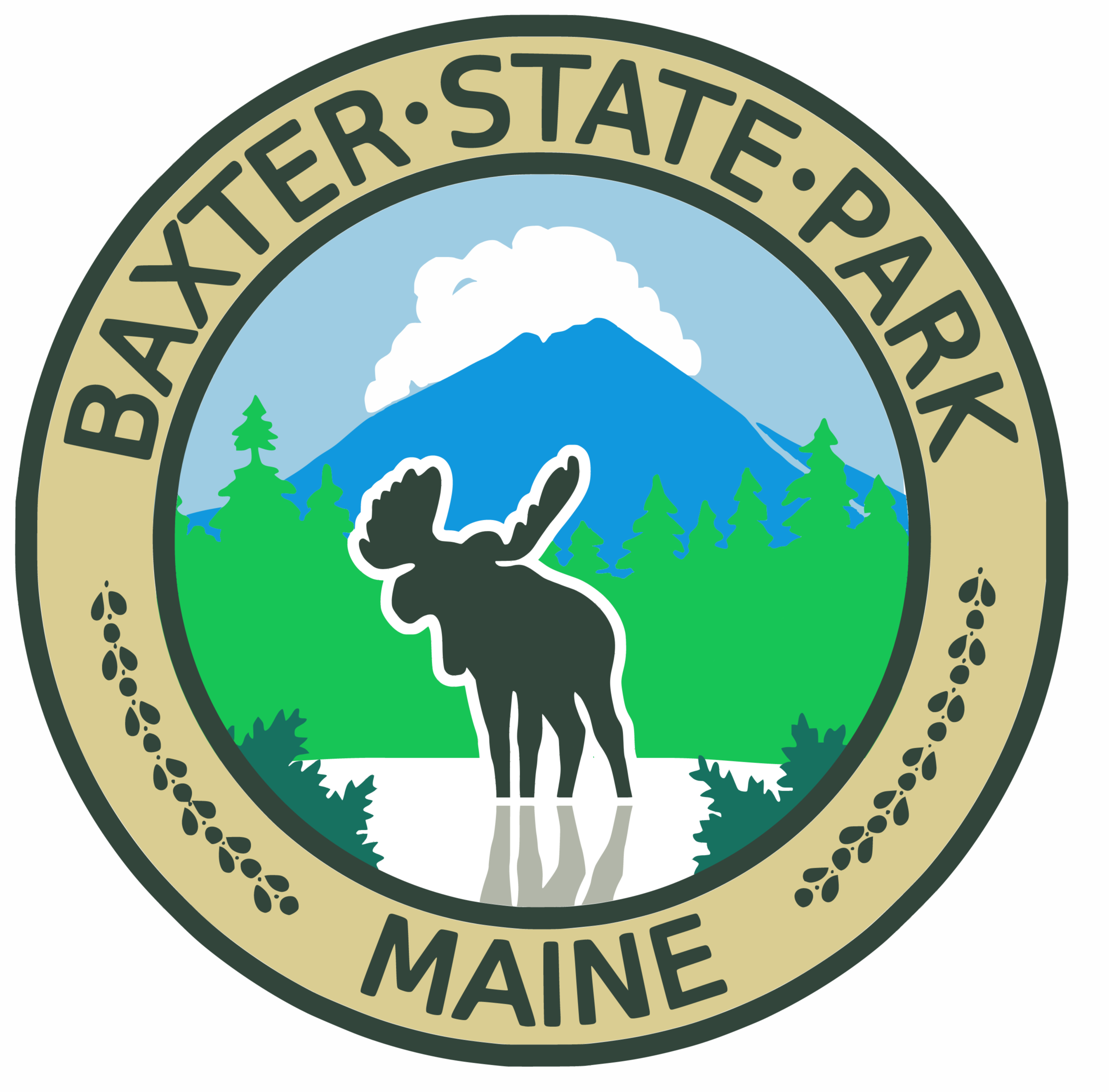 Logo de Baxter State Park